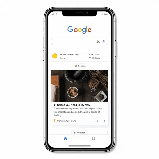google lens search example