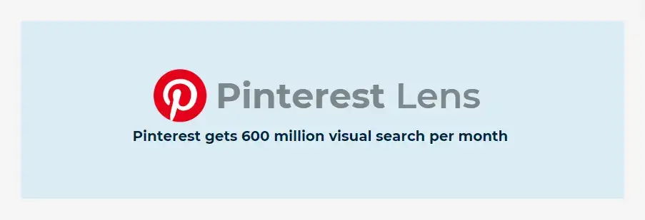 Pinterest visual search data